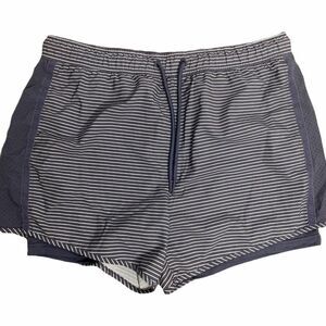 Tangerine Twofer Active Running Shorts XXL Grey